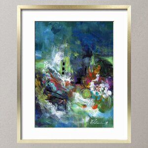 Abstract Art Print Modern Colorful Wall Home Decor